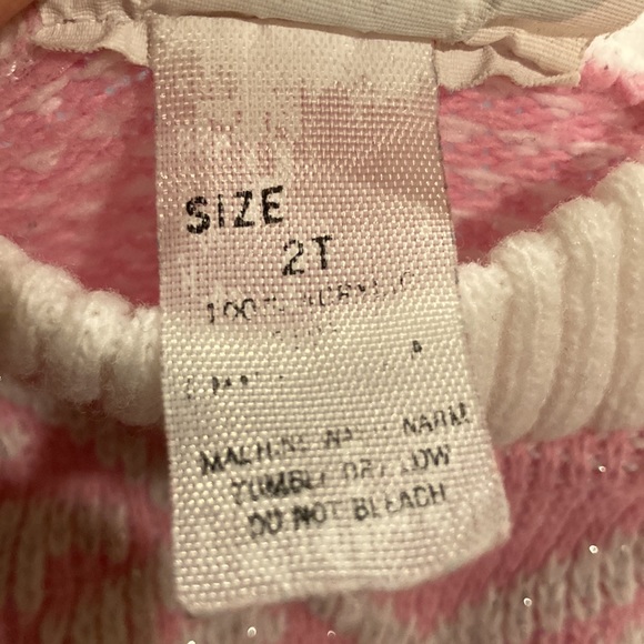 Vintage jacquard sweater size 2T - Picture 7 of 8